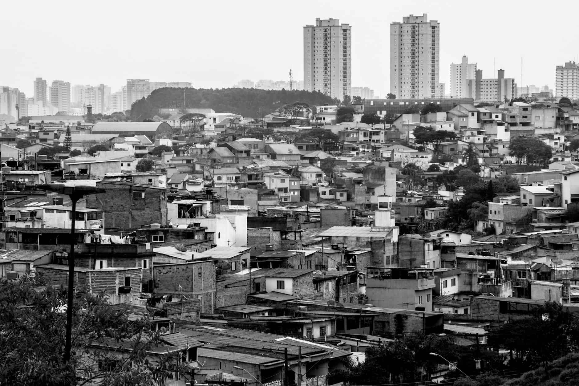 american city inequality contrast