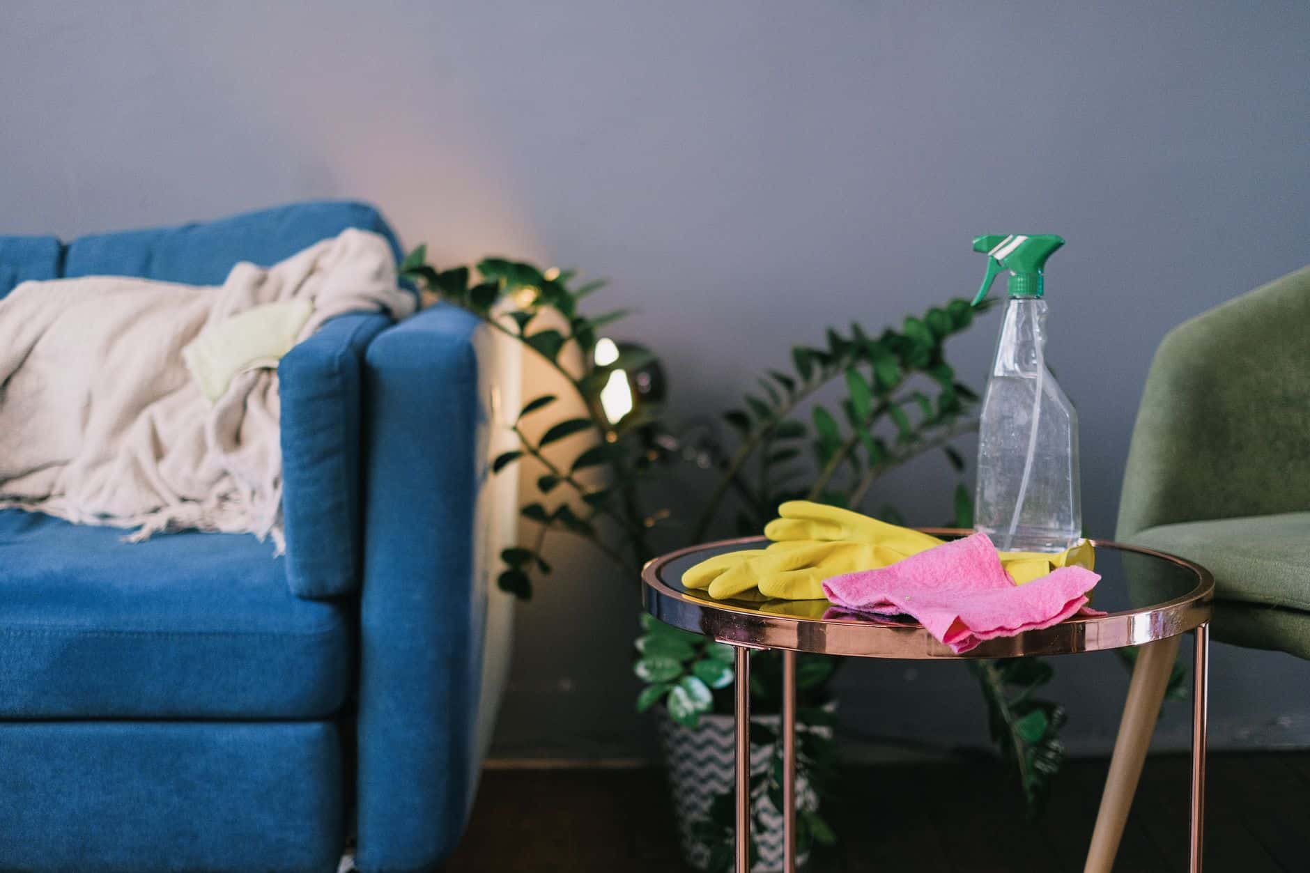 cleaning supplies apartment