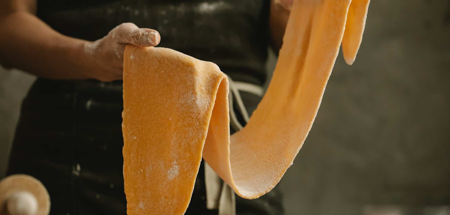 fresh Italian pasta food