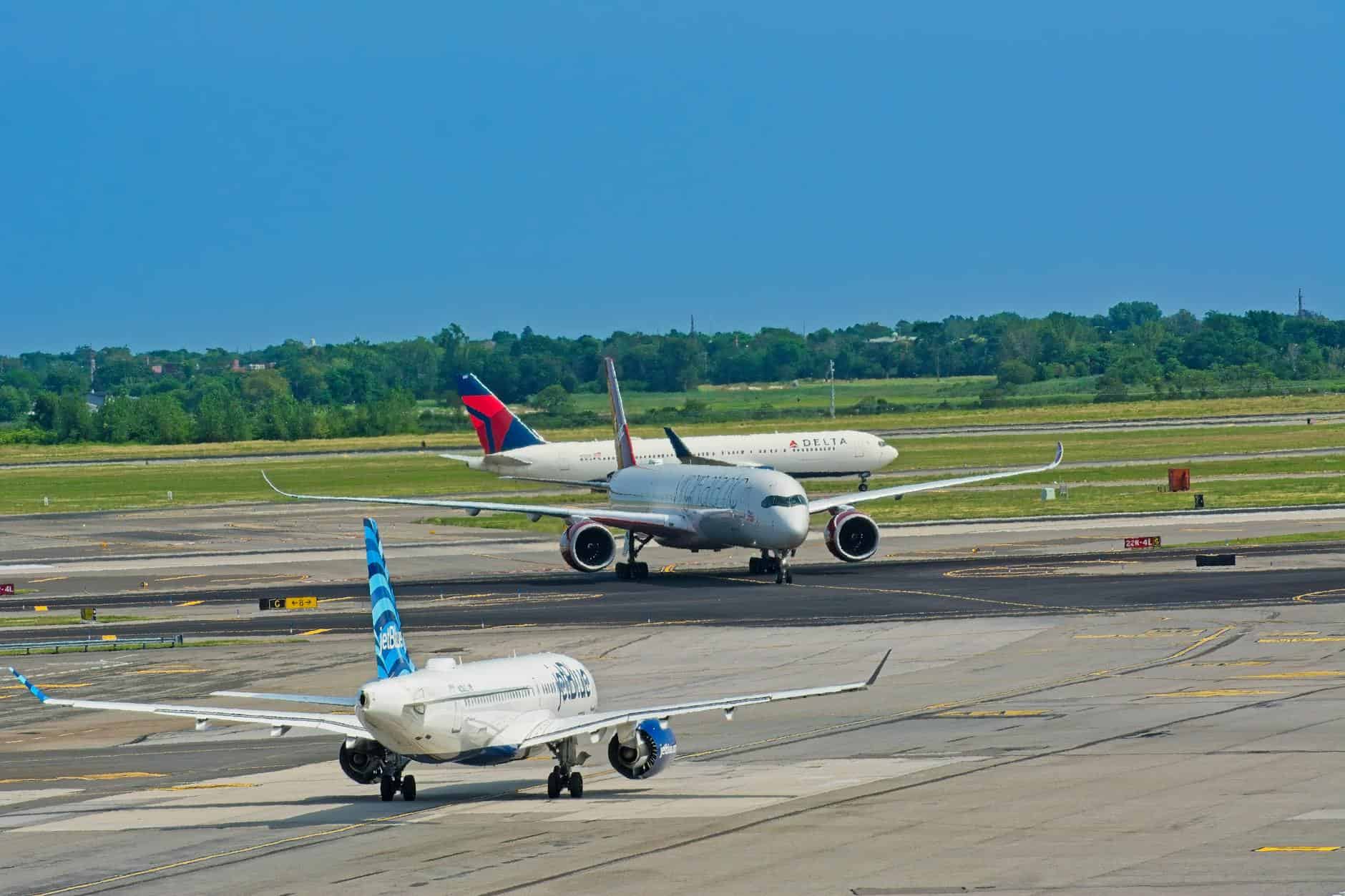 JFK airport terminal chaos