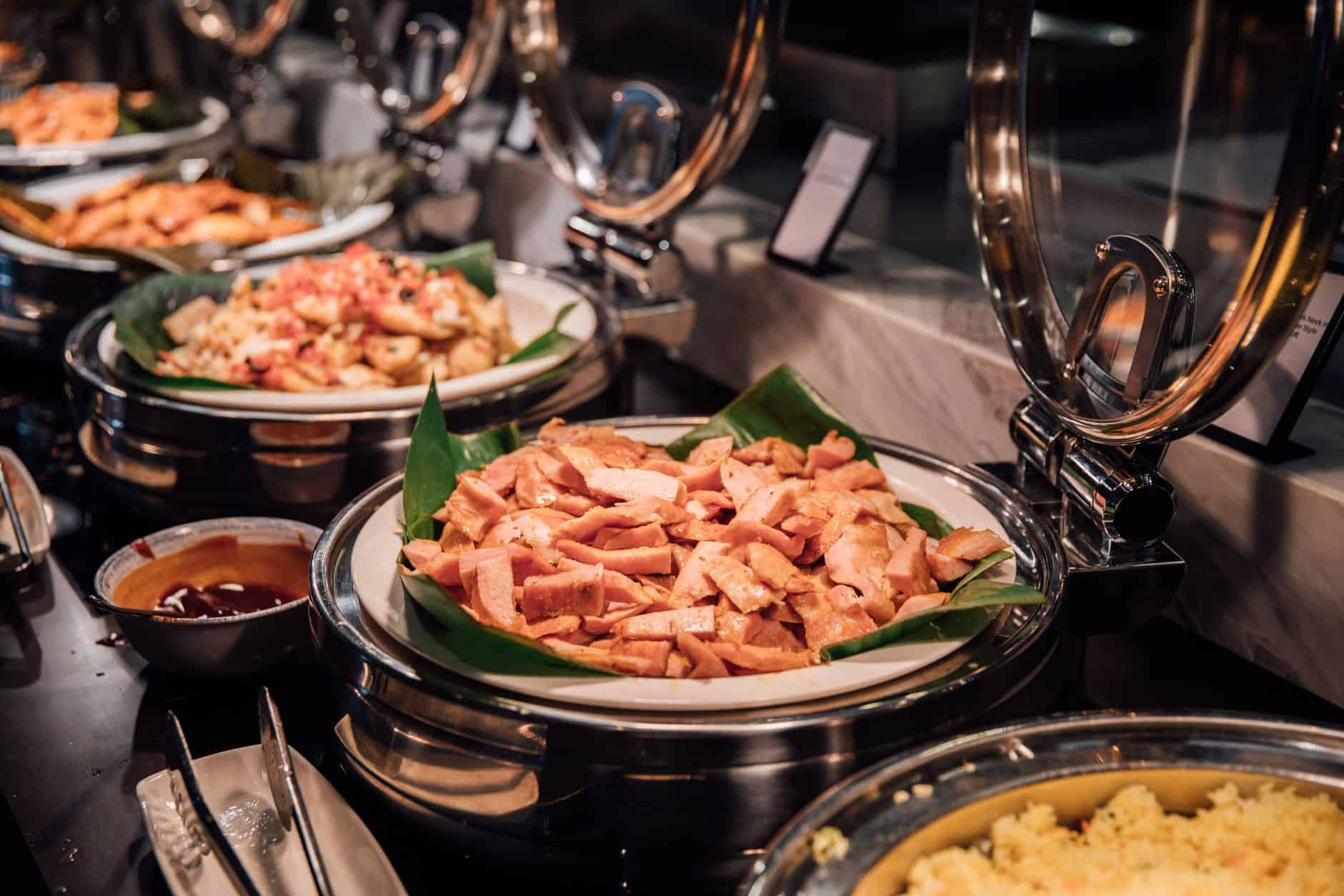 hotel buffet food quality
