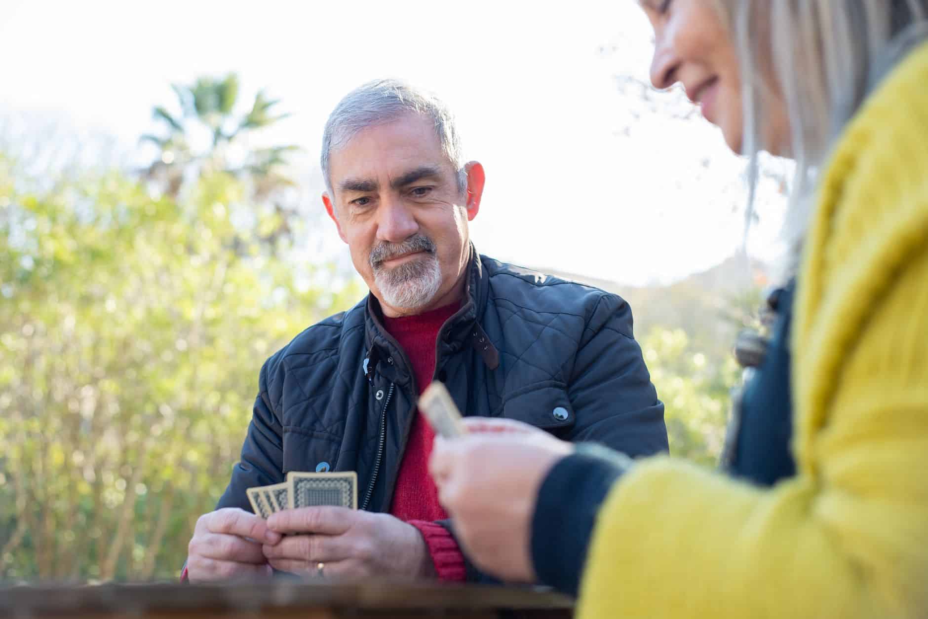 Medicare card senior traveler