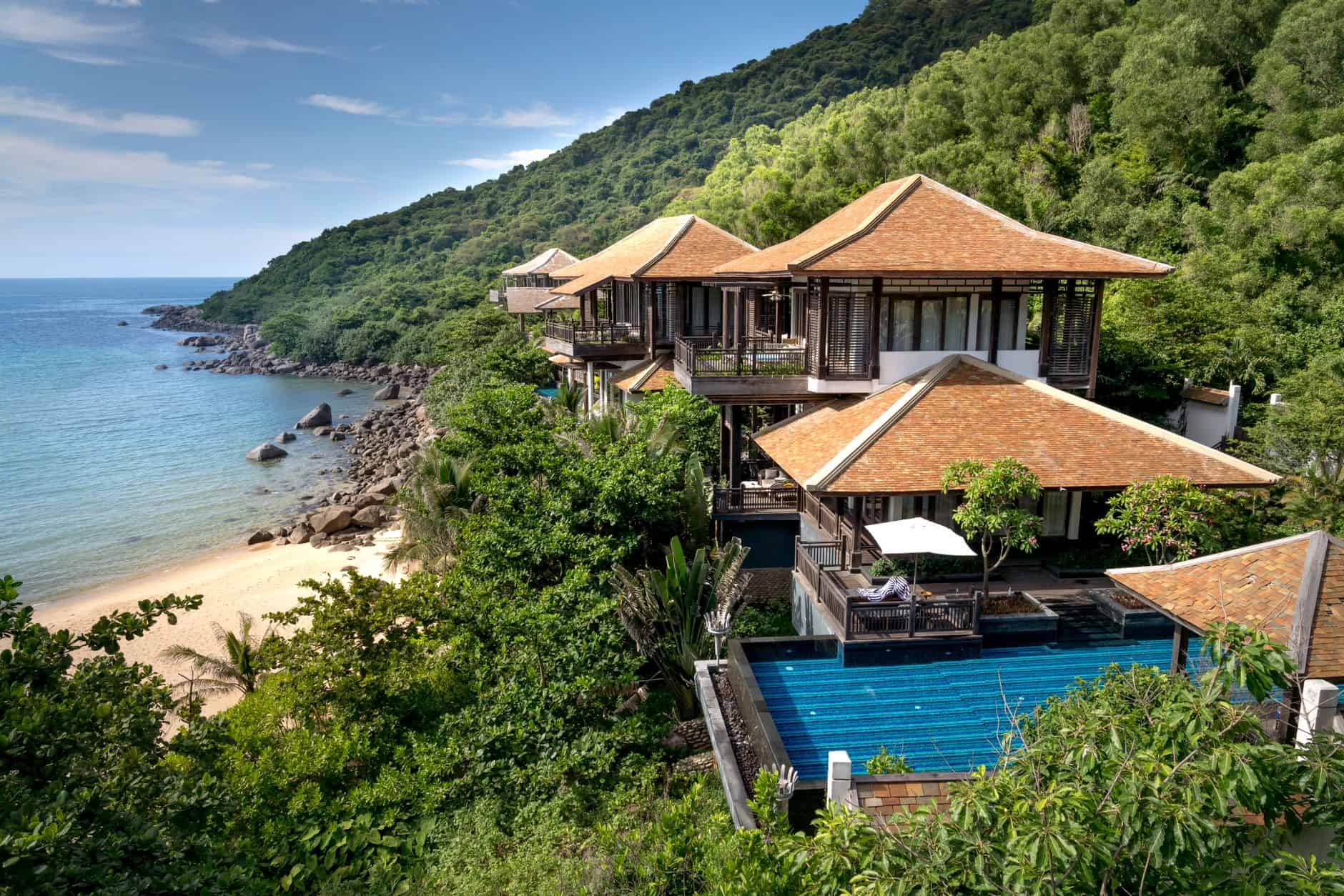 Thailand luxury resort beach villa