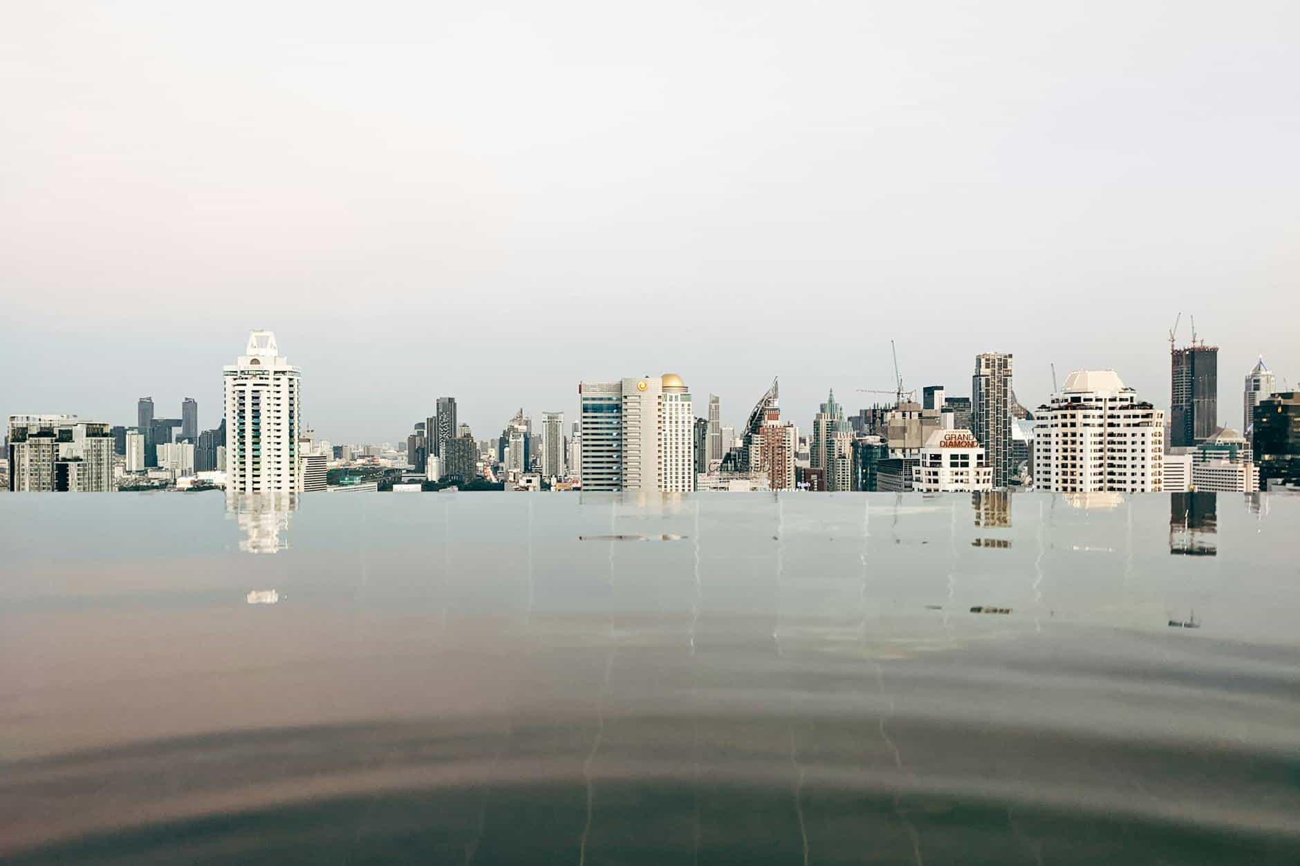 bangkok skyline city