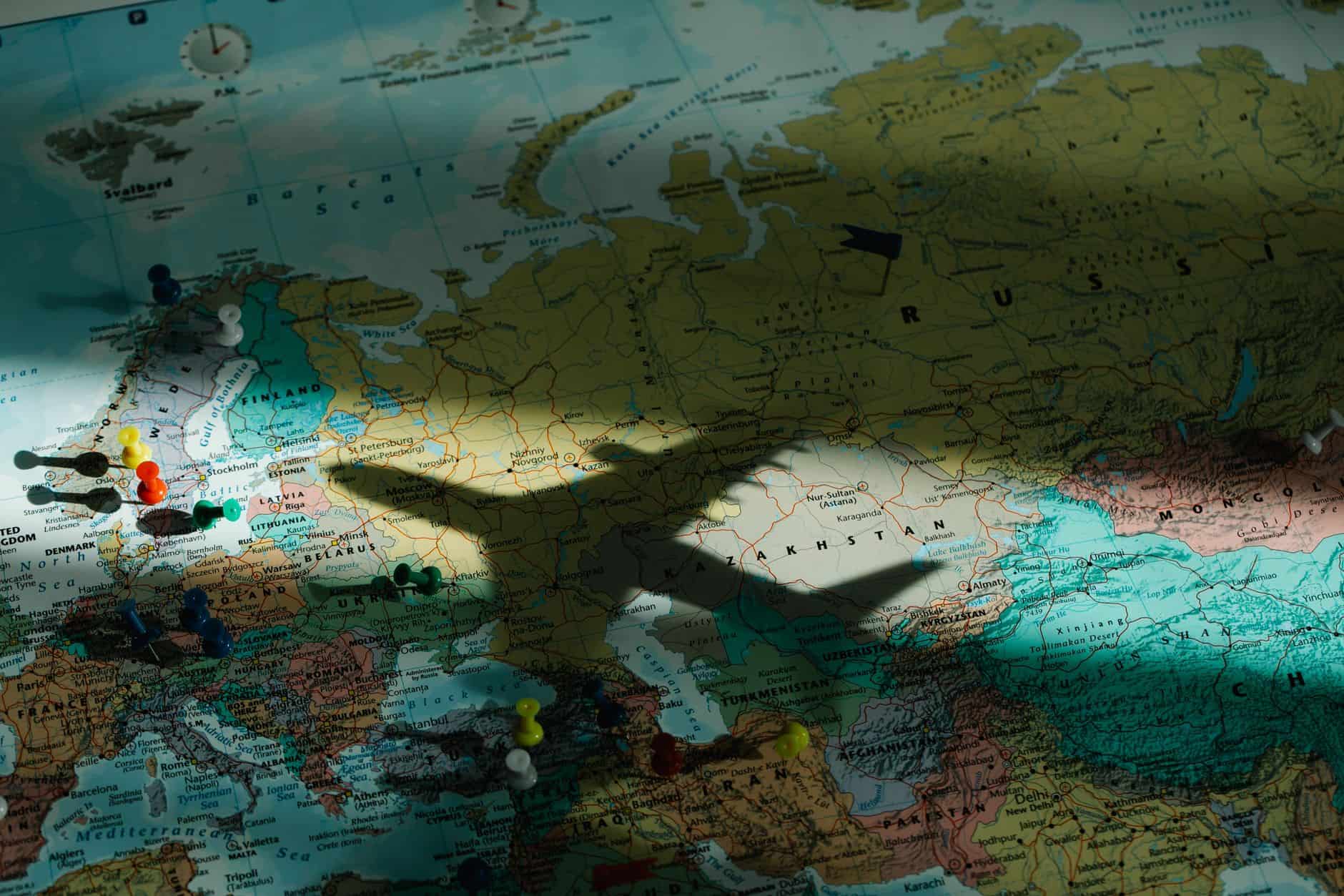 flight route map