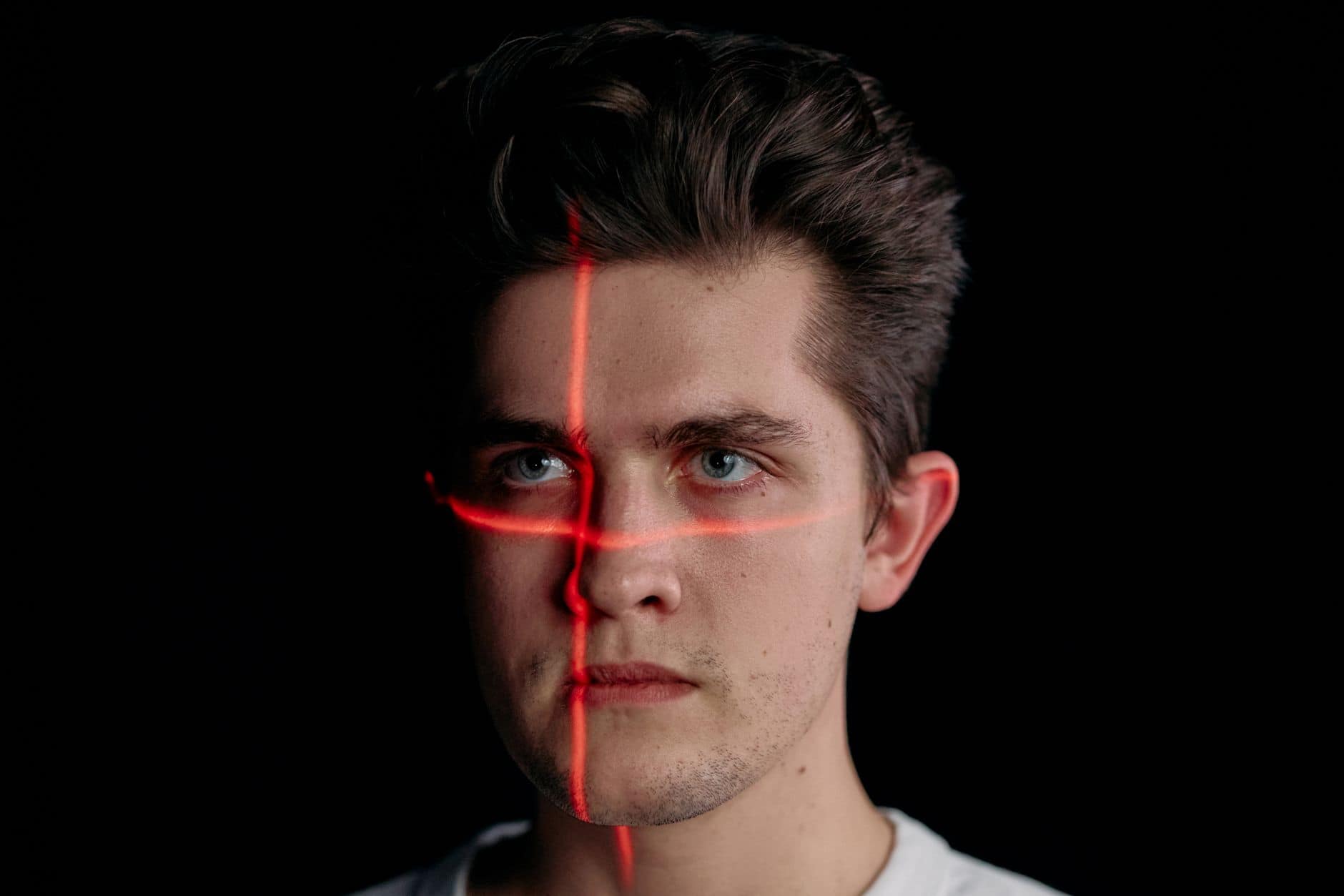 biometric security scan