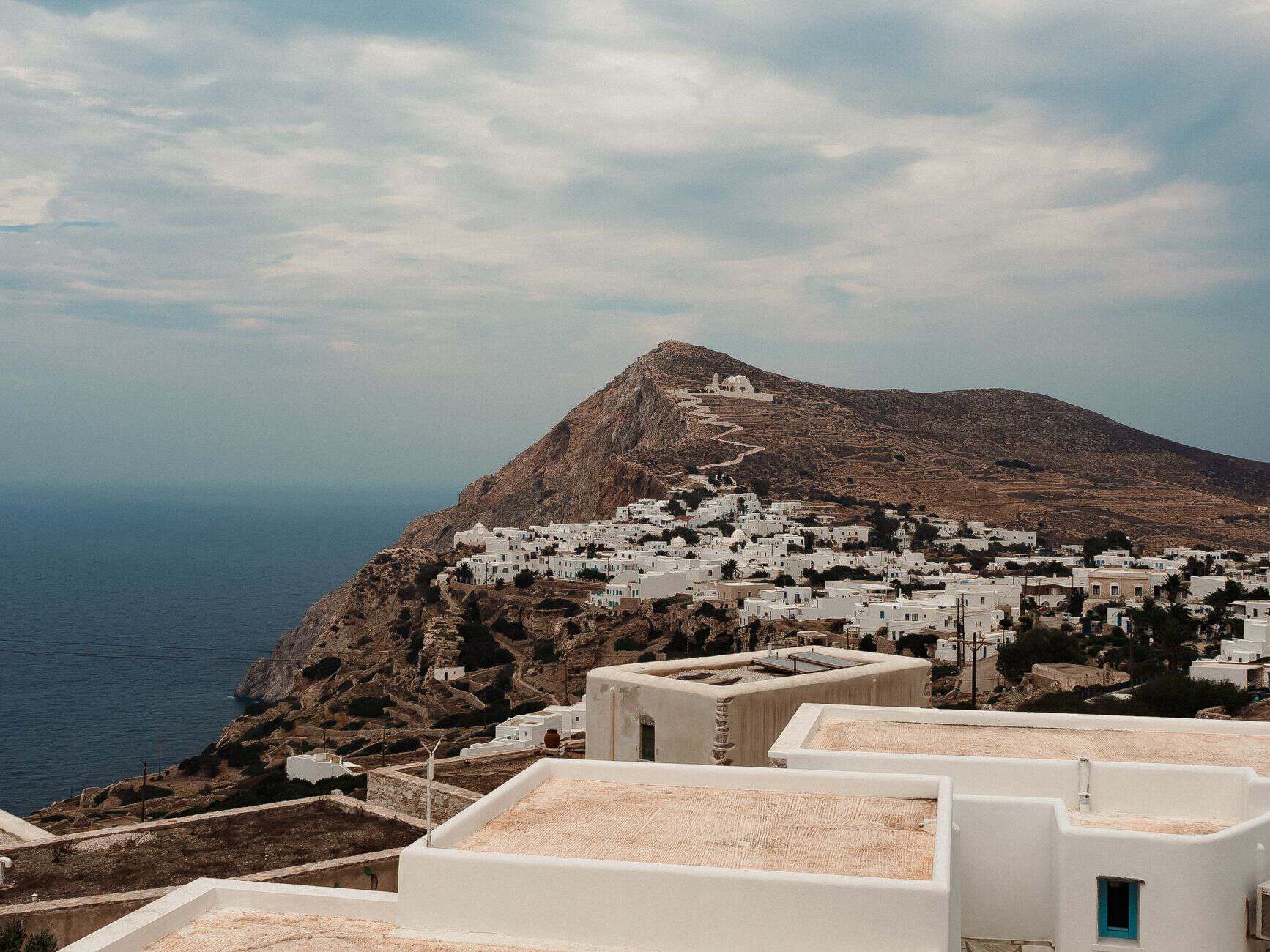 Greece island village