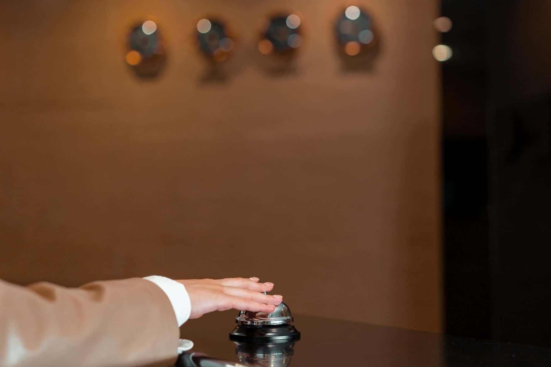 hotel front desk check in