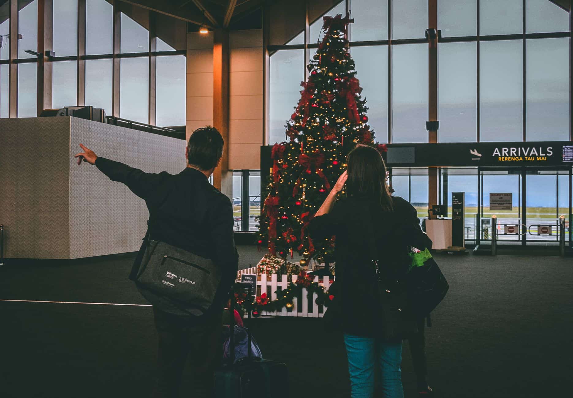 homecoming airport arrival
