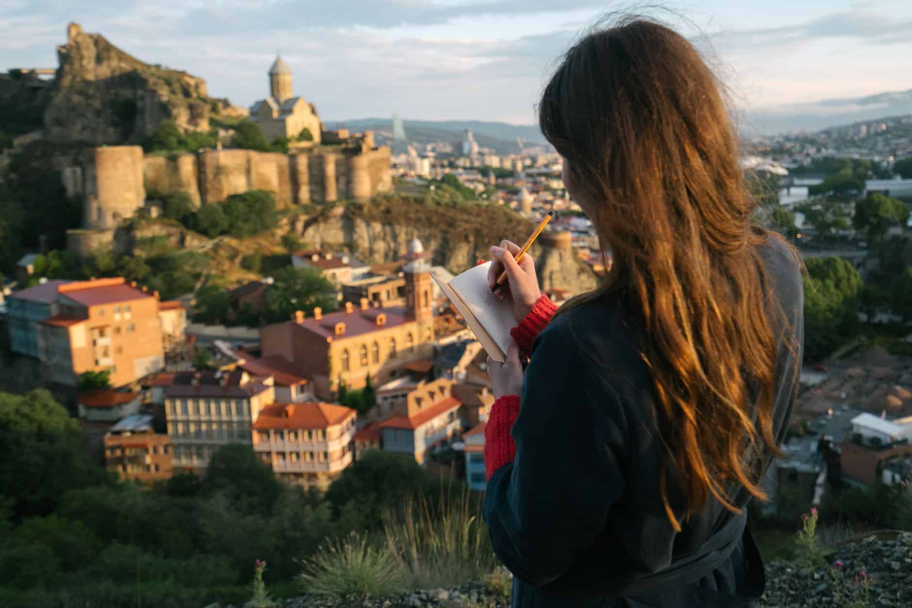 journal travel writing