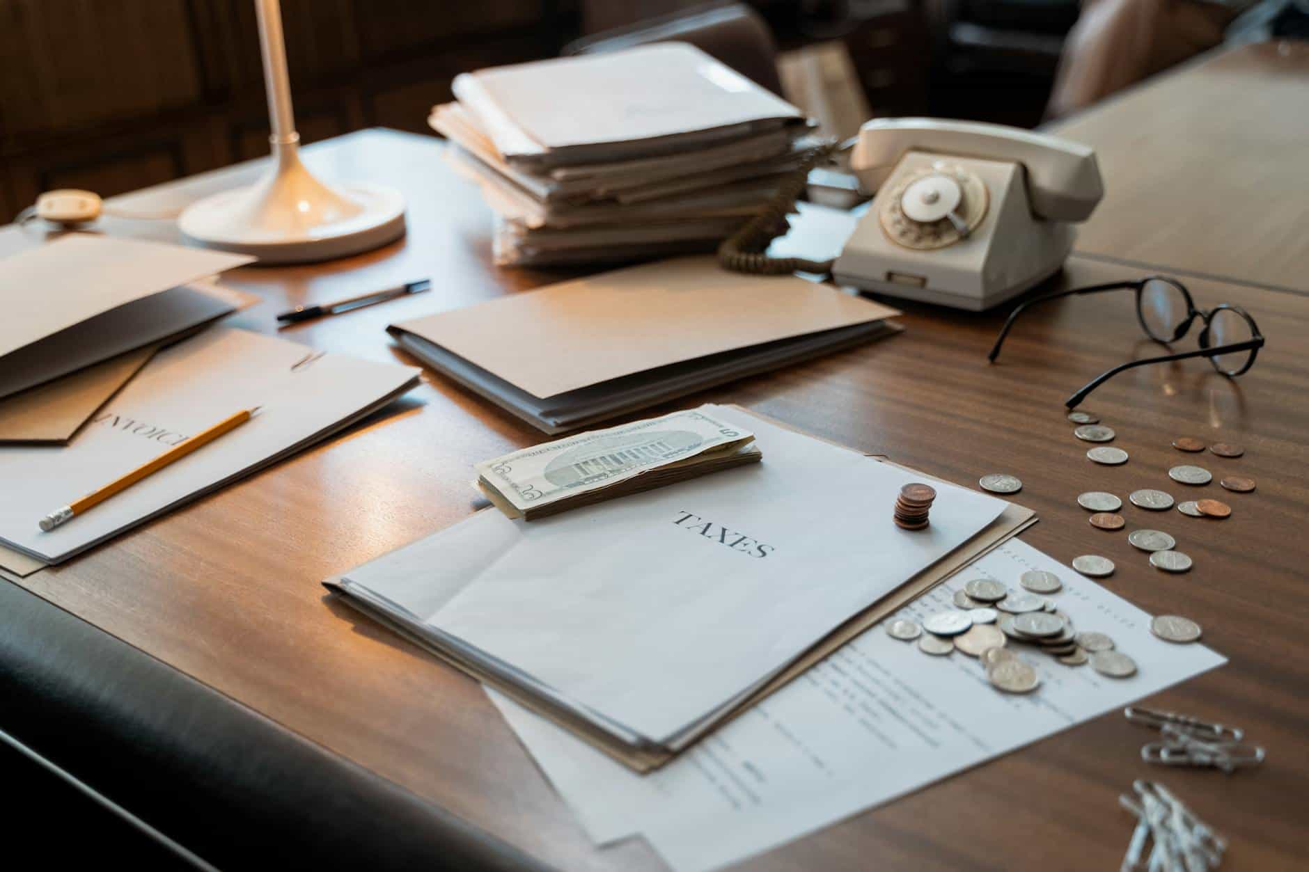 tax documents money