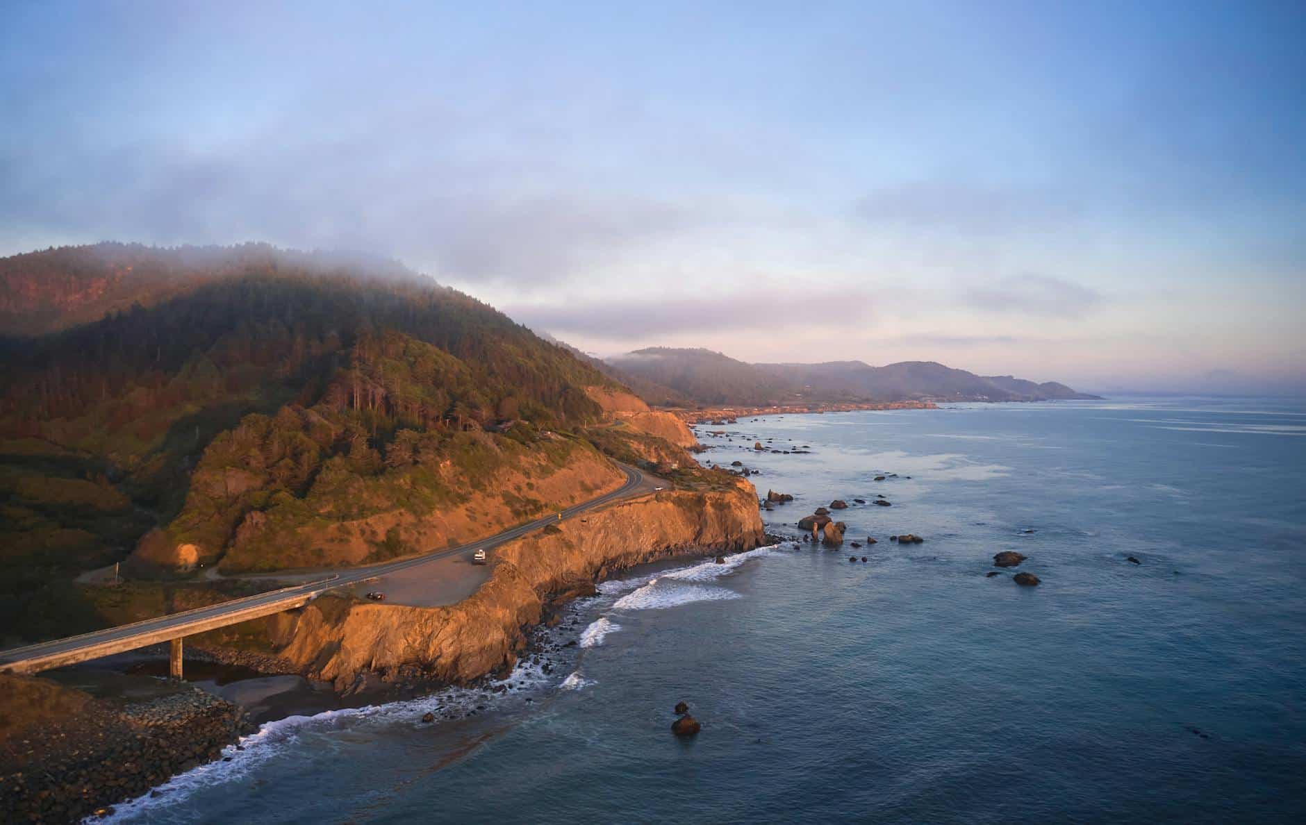 California coastal highway