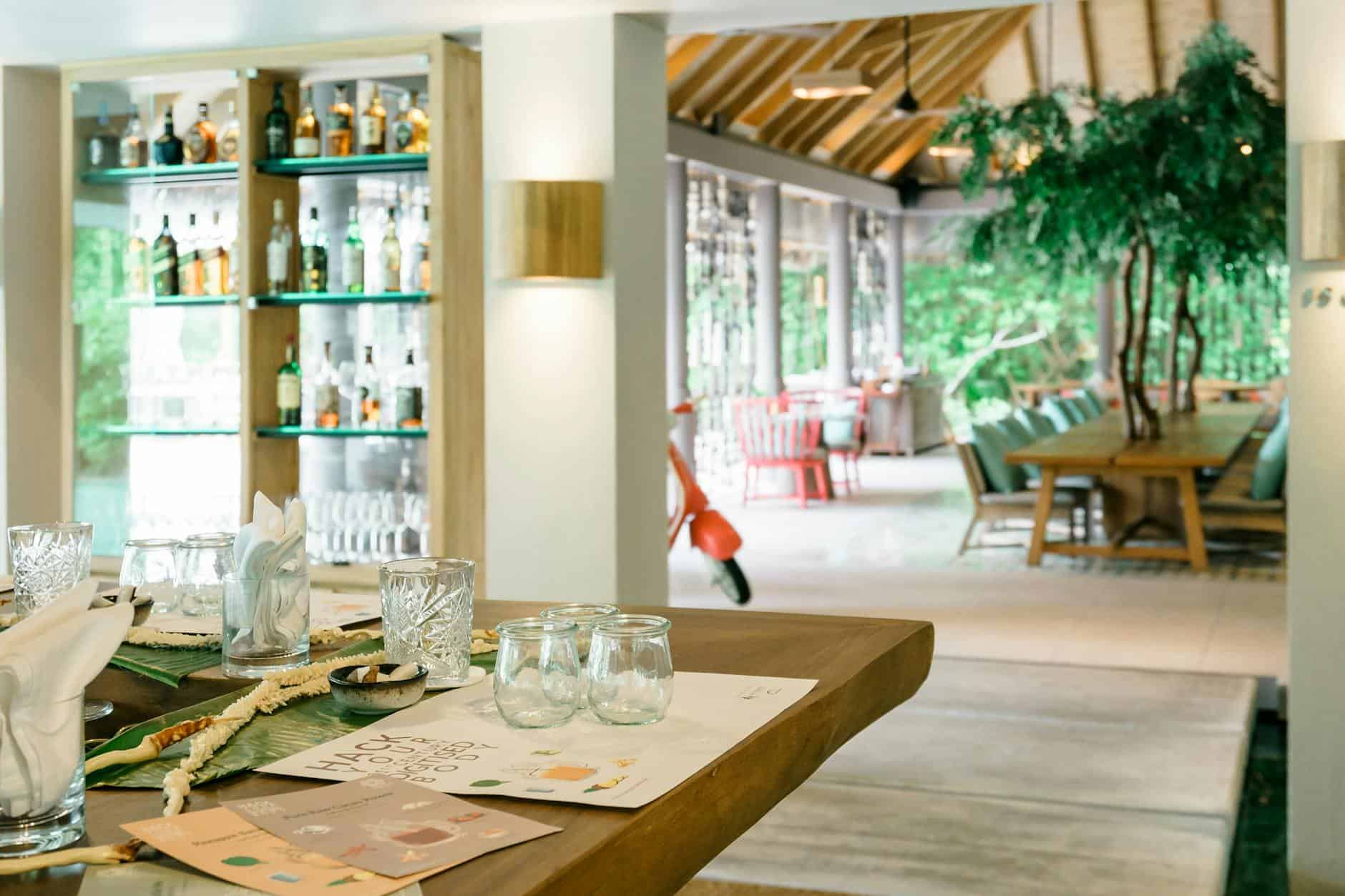 resort restaurant menu