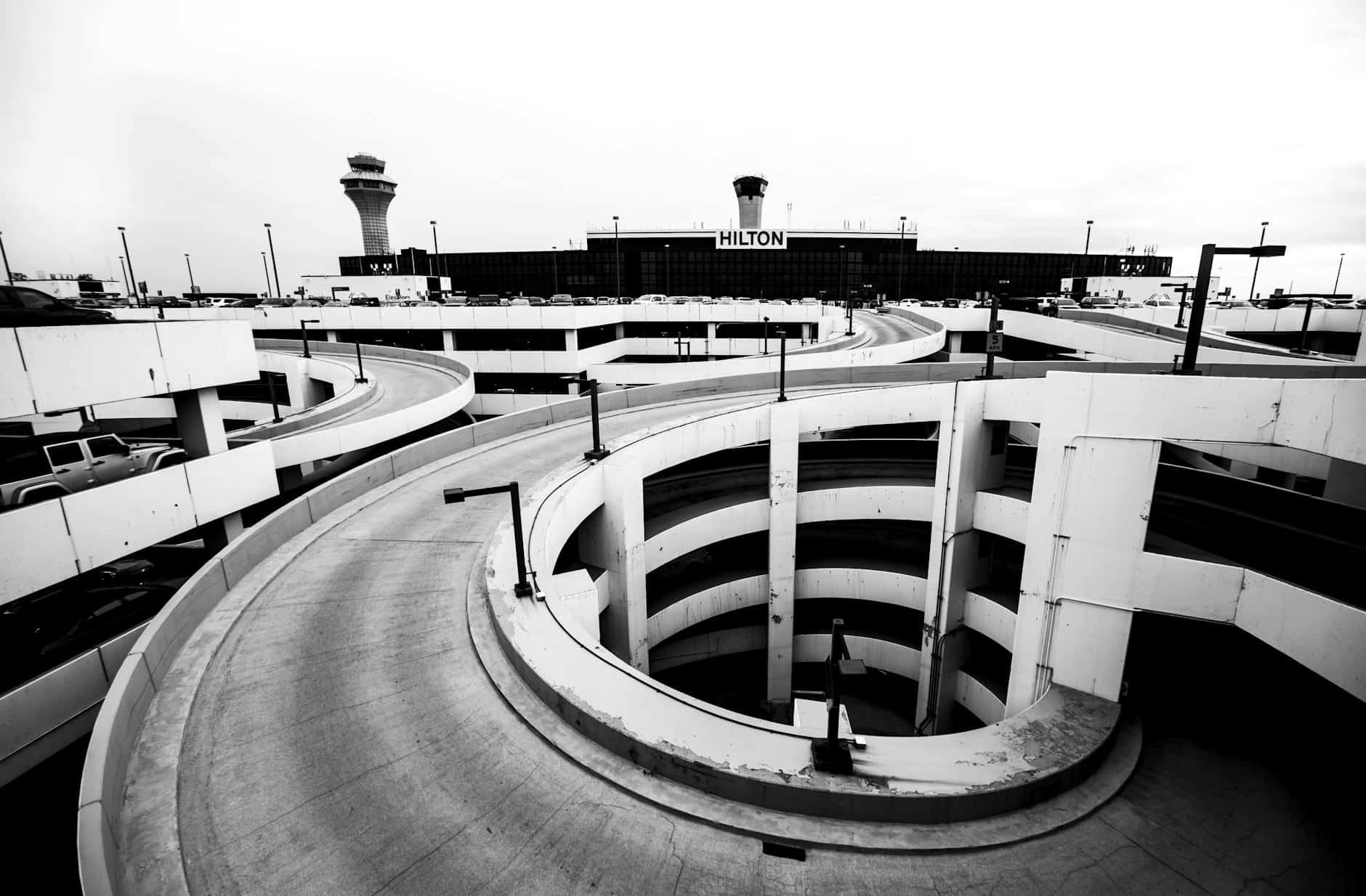 hotel parking garage