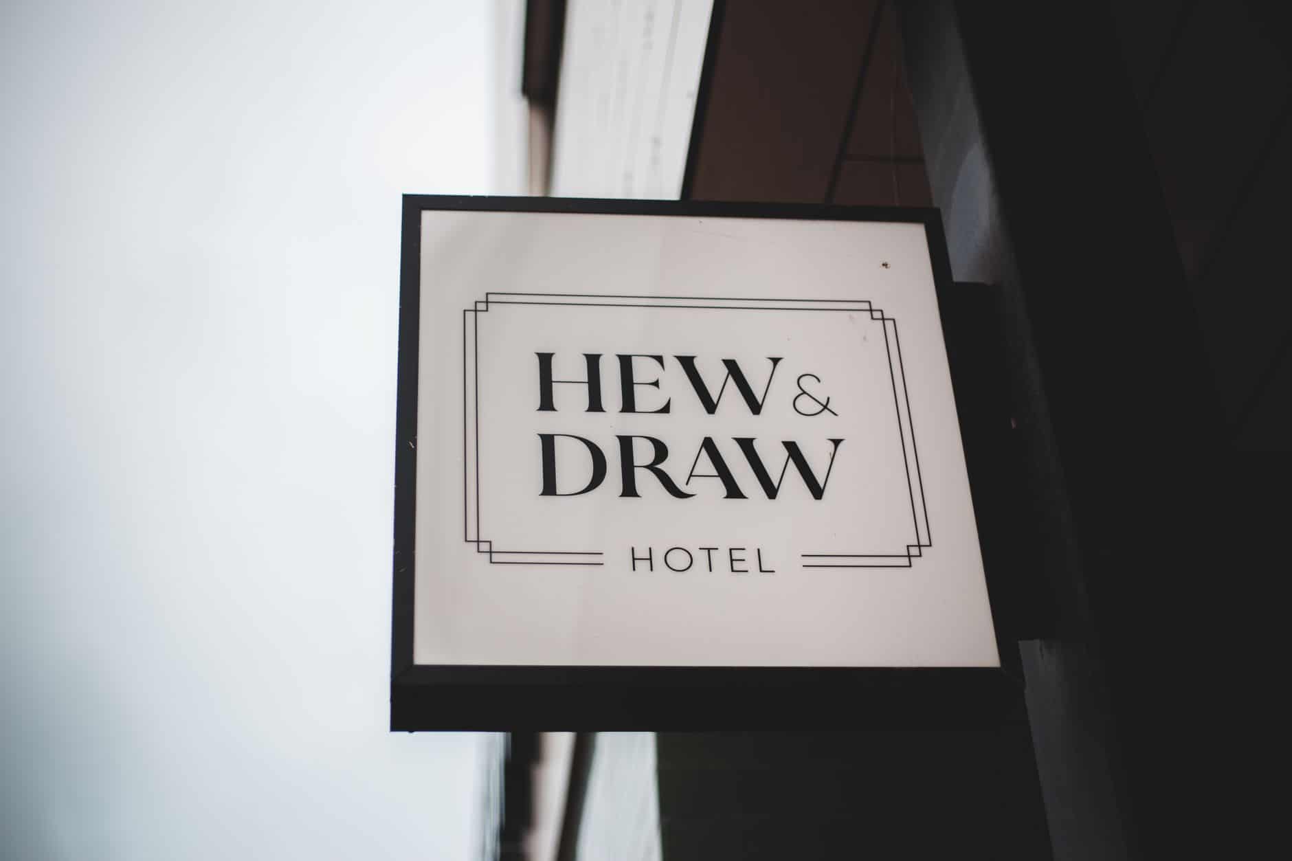 hotel brand sign exterior