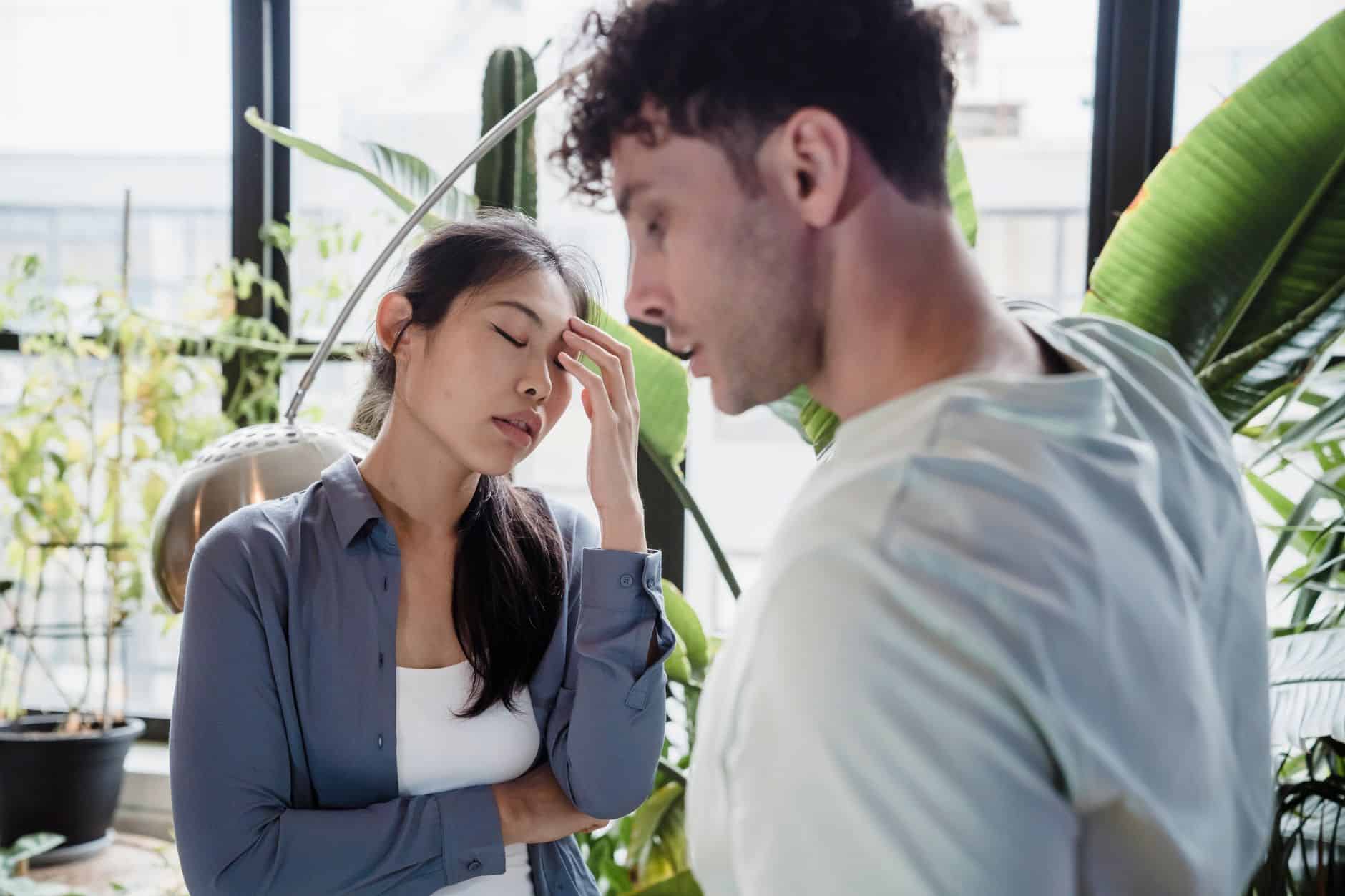 couple travel stress