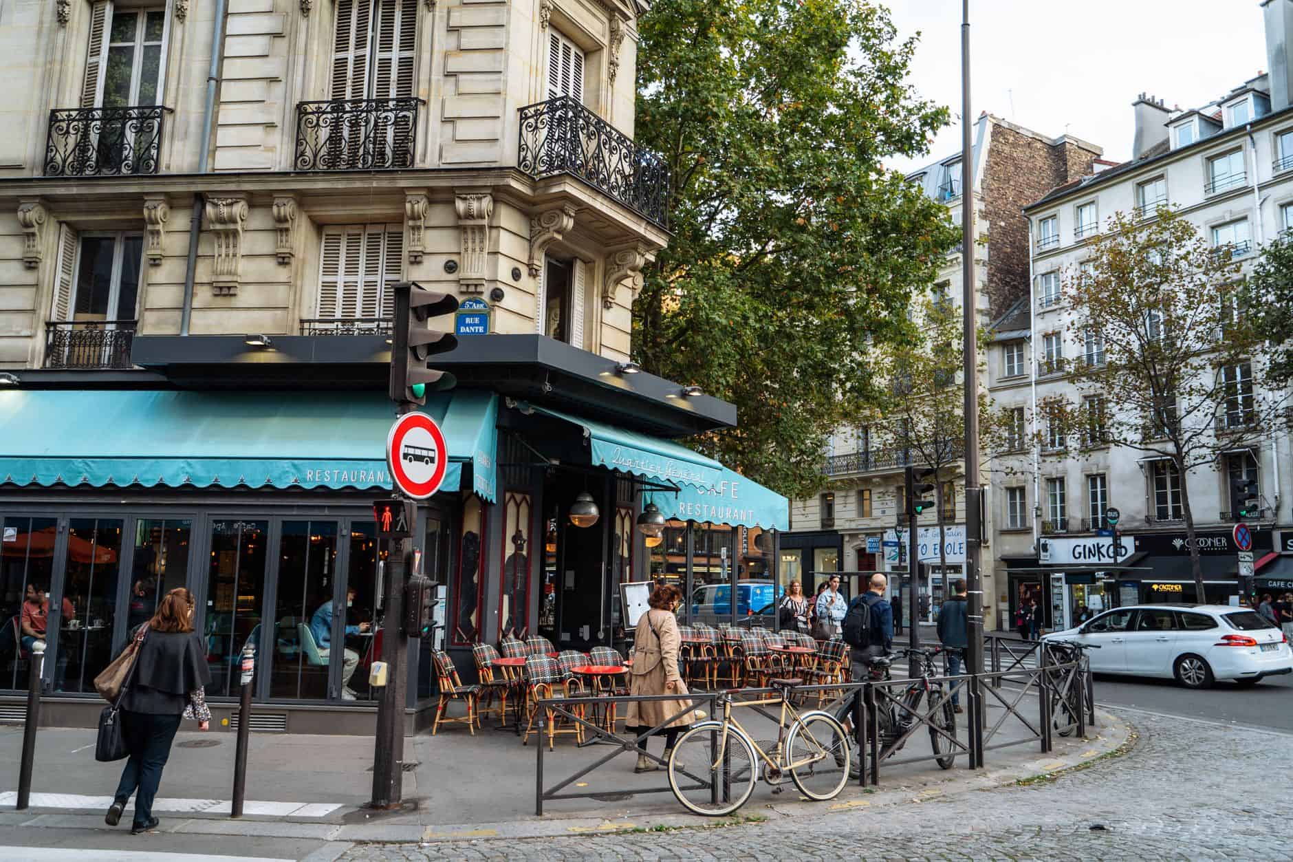 paris cafe street