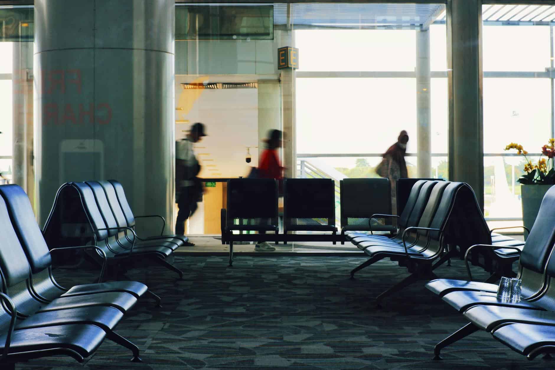airport waiting gate