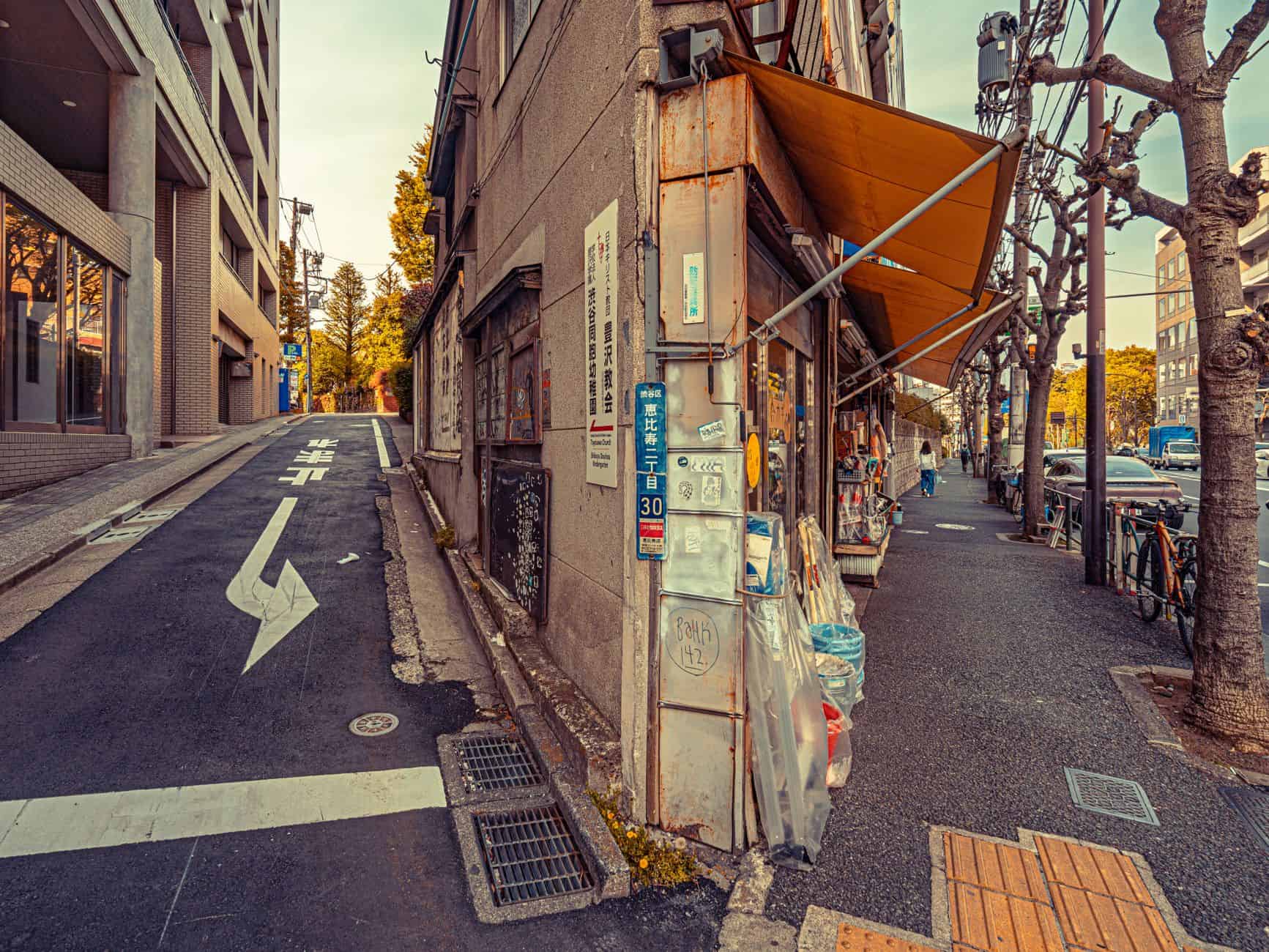 tokyo side street local