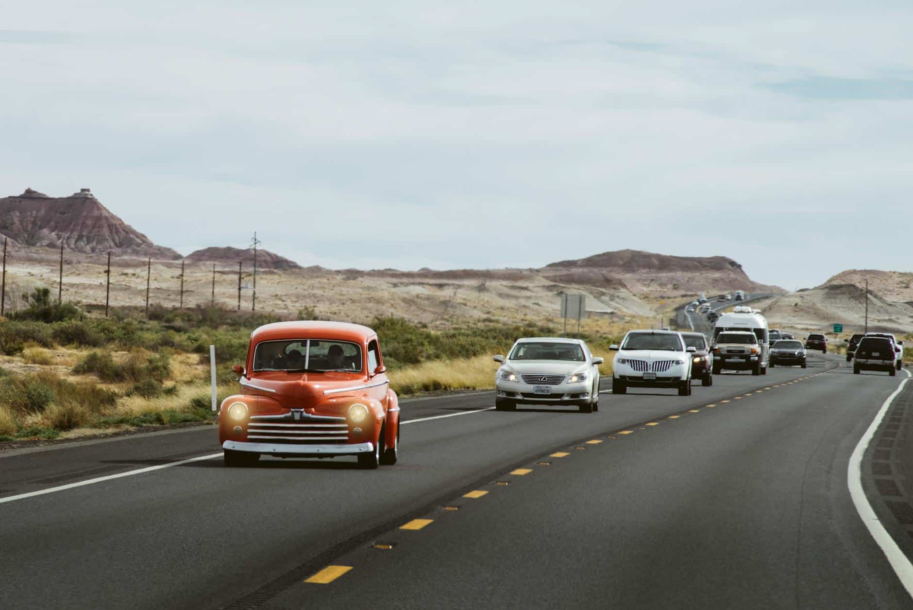 american road highway car culture