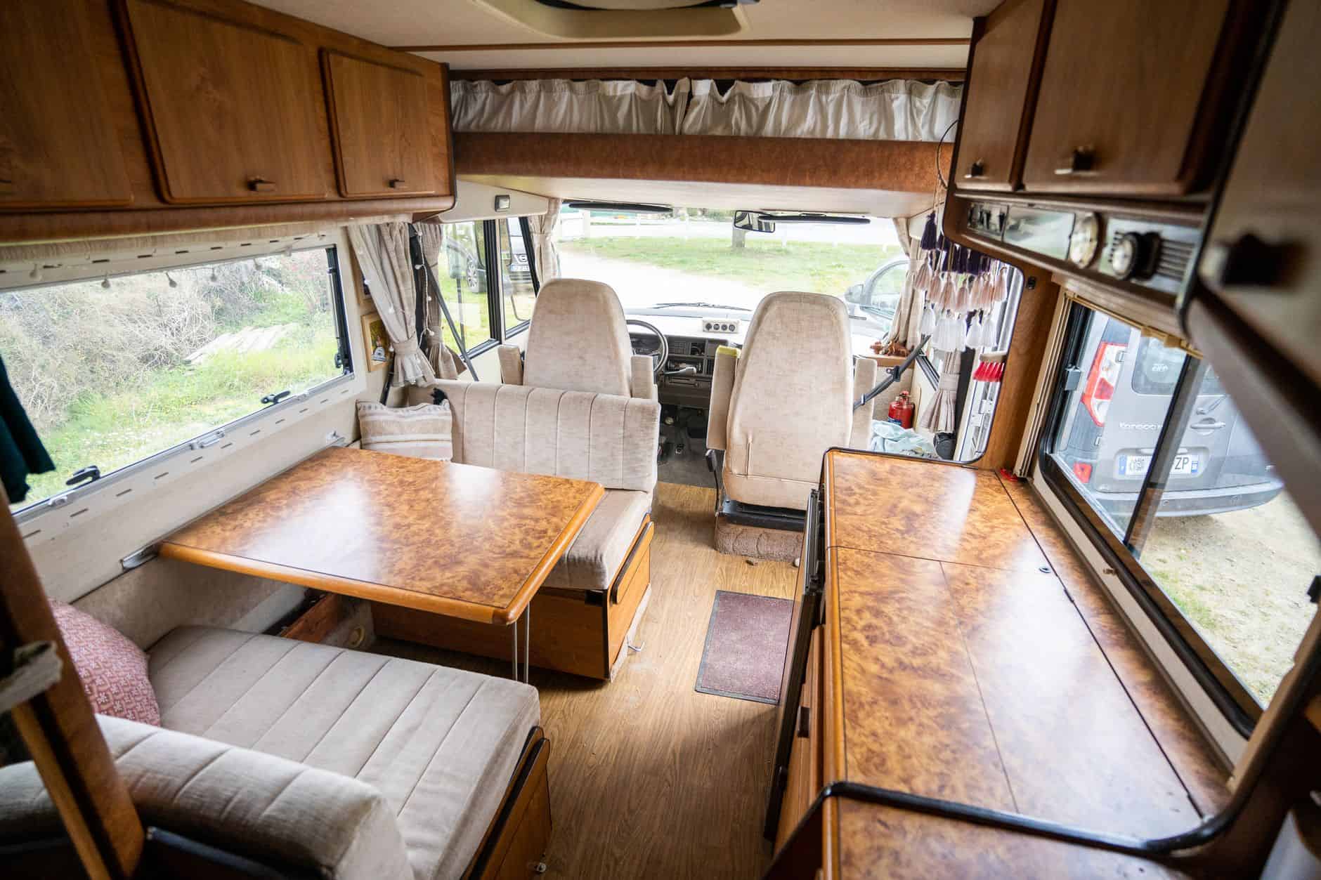 RV interior living