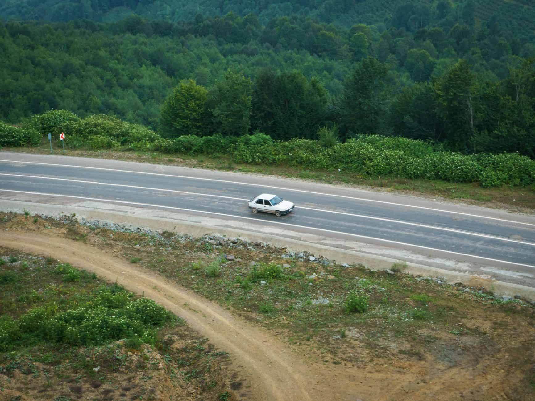 lonely road trip