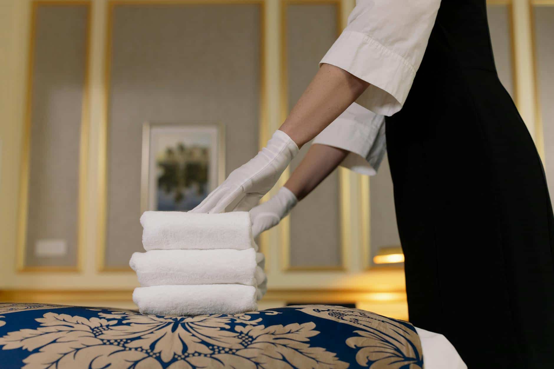 hotel housekeeping staff