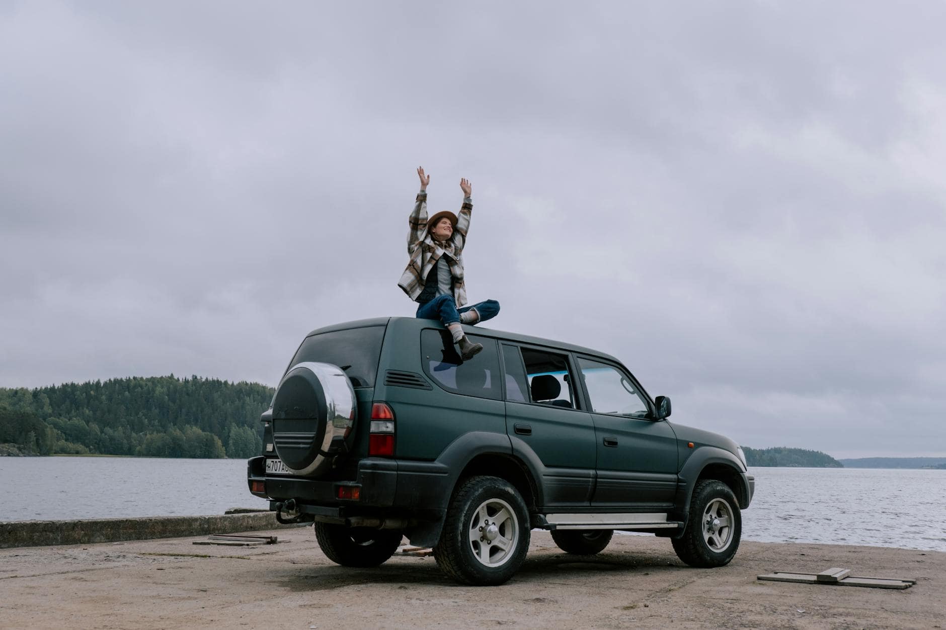 solo road trip car