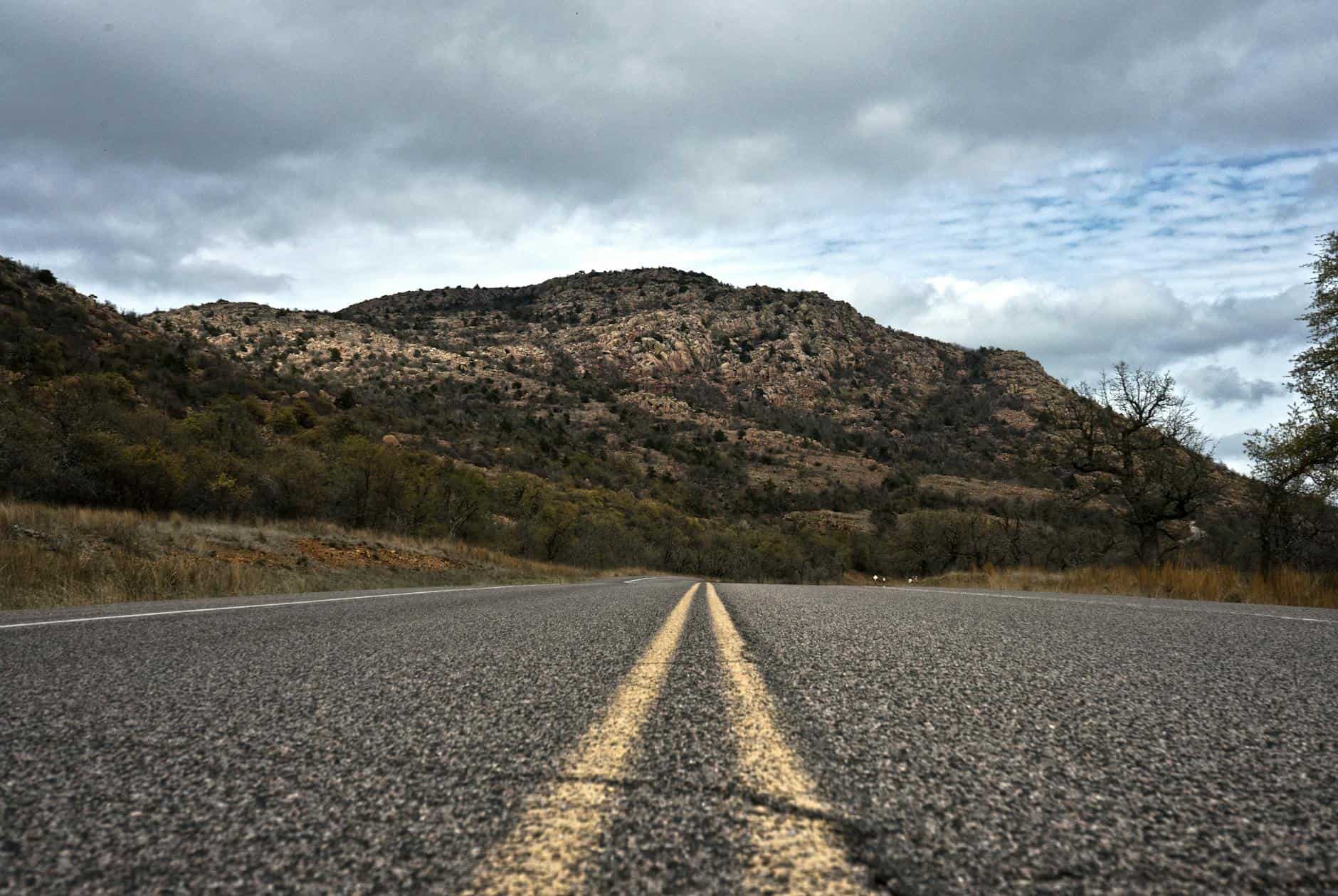Oklahoma landscape highway