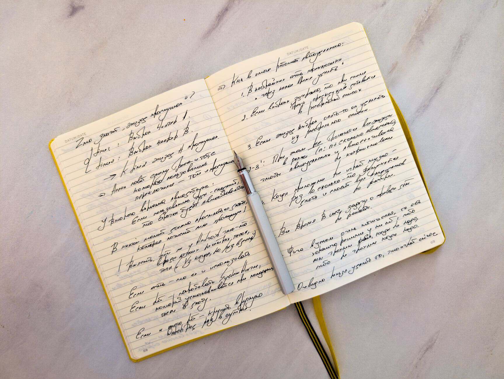 travel writer notebook