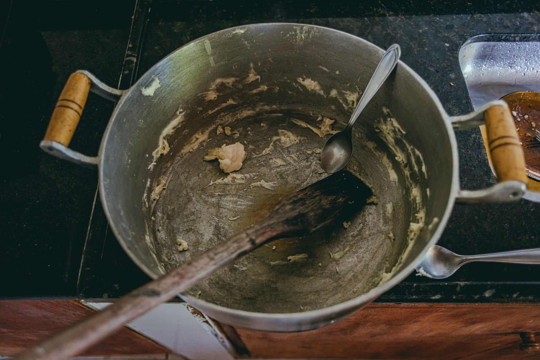 empty kitchen cooking