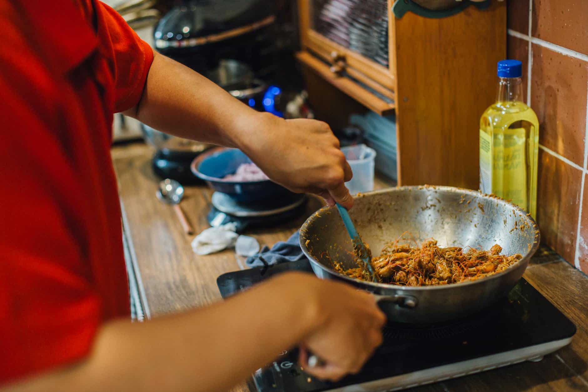 cooking at home attempt