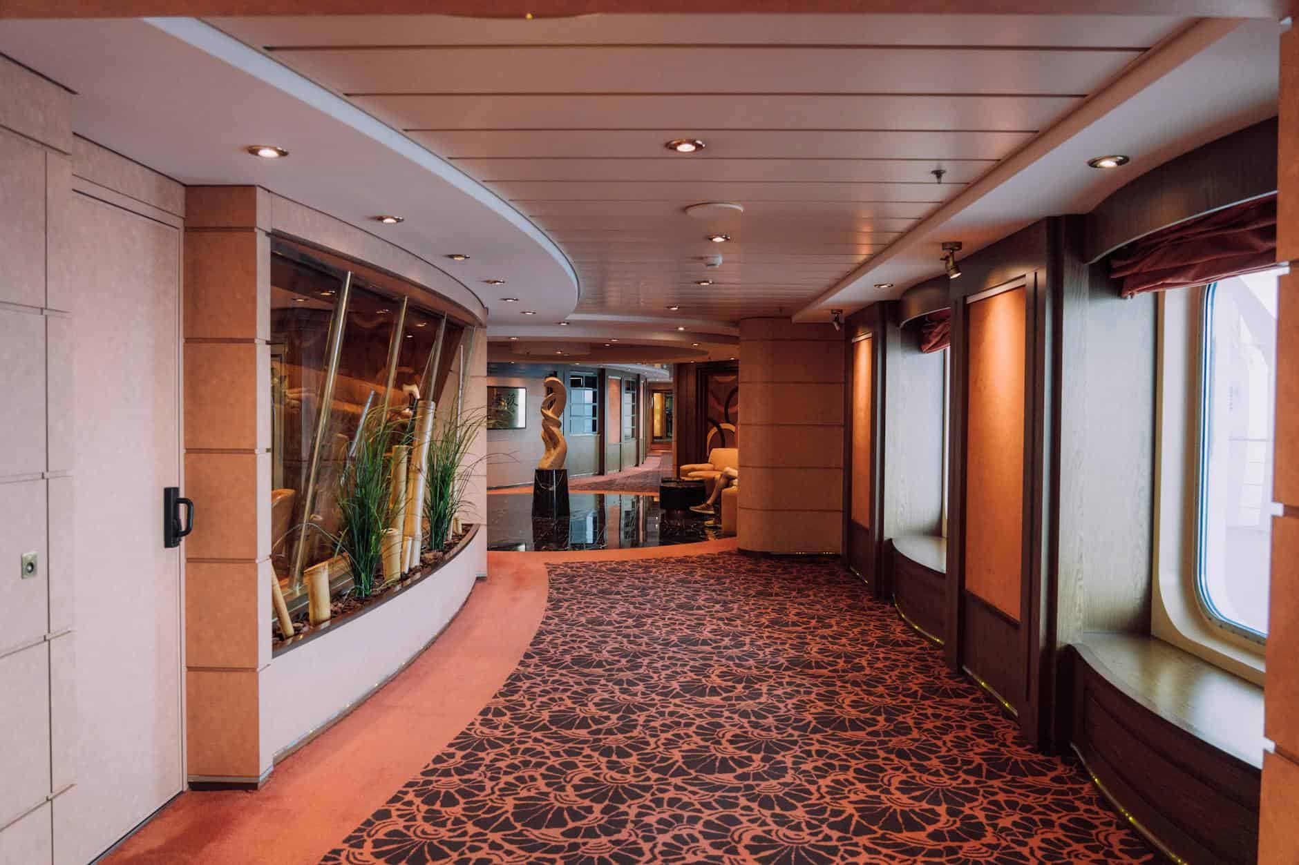 cruise ship interior luxury