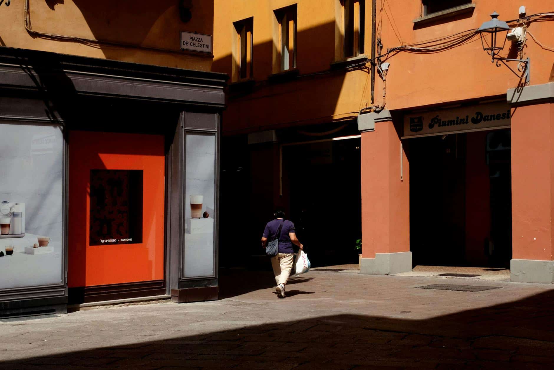 closed shop european afternoon