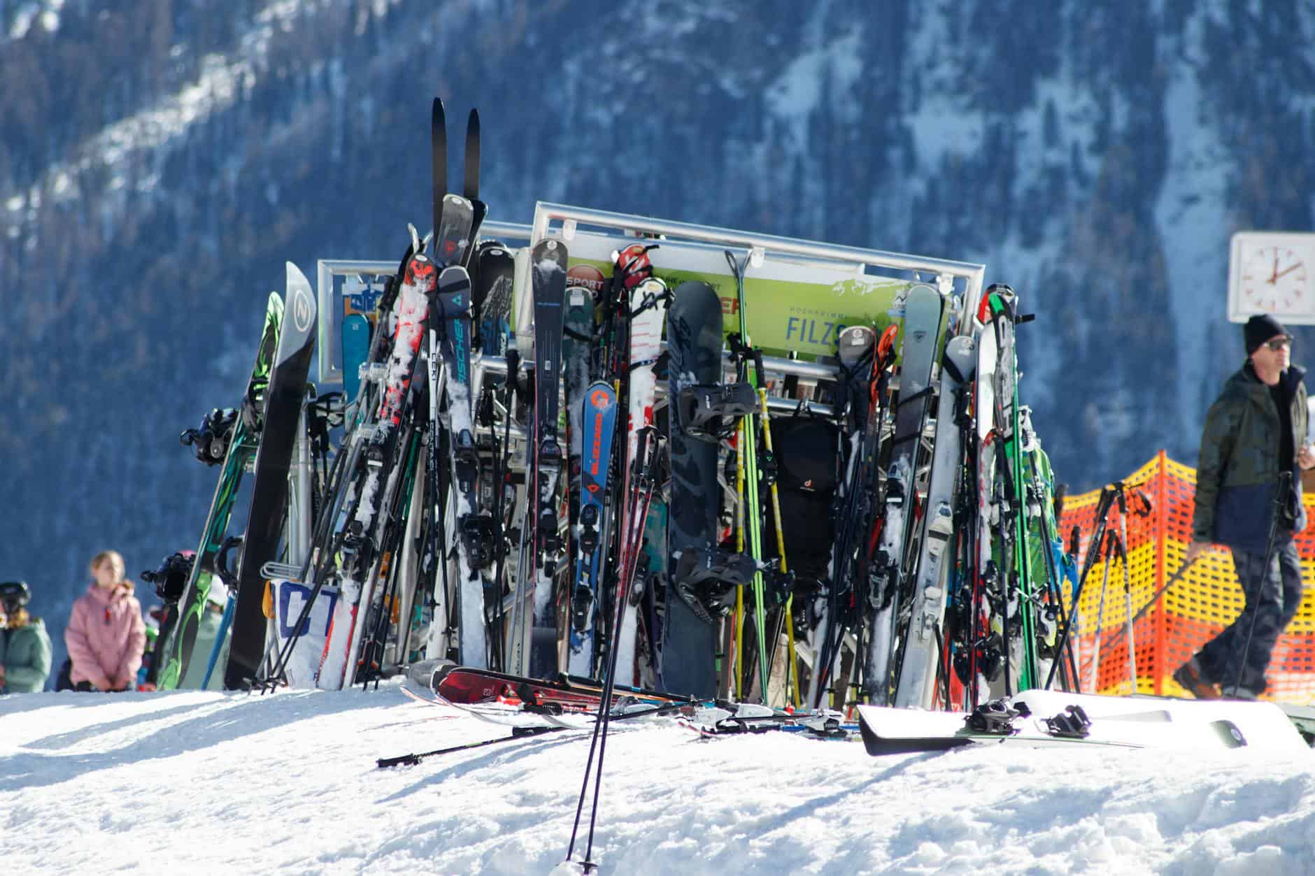ski gear storage
