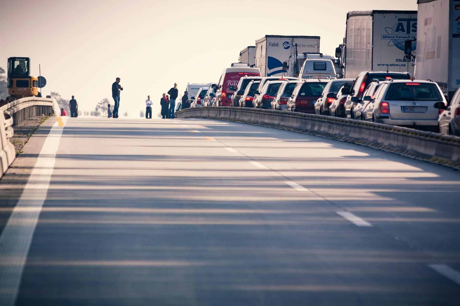 highway traffic jam