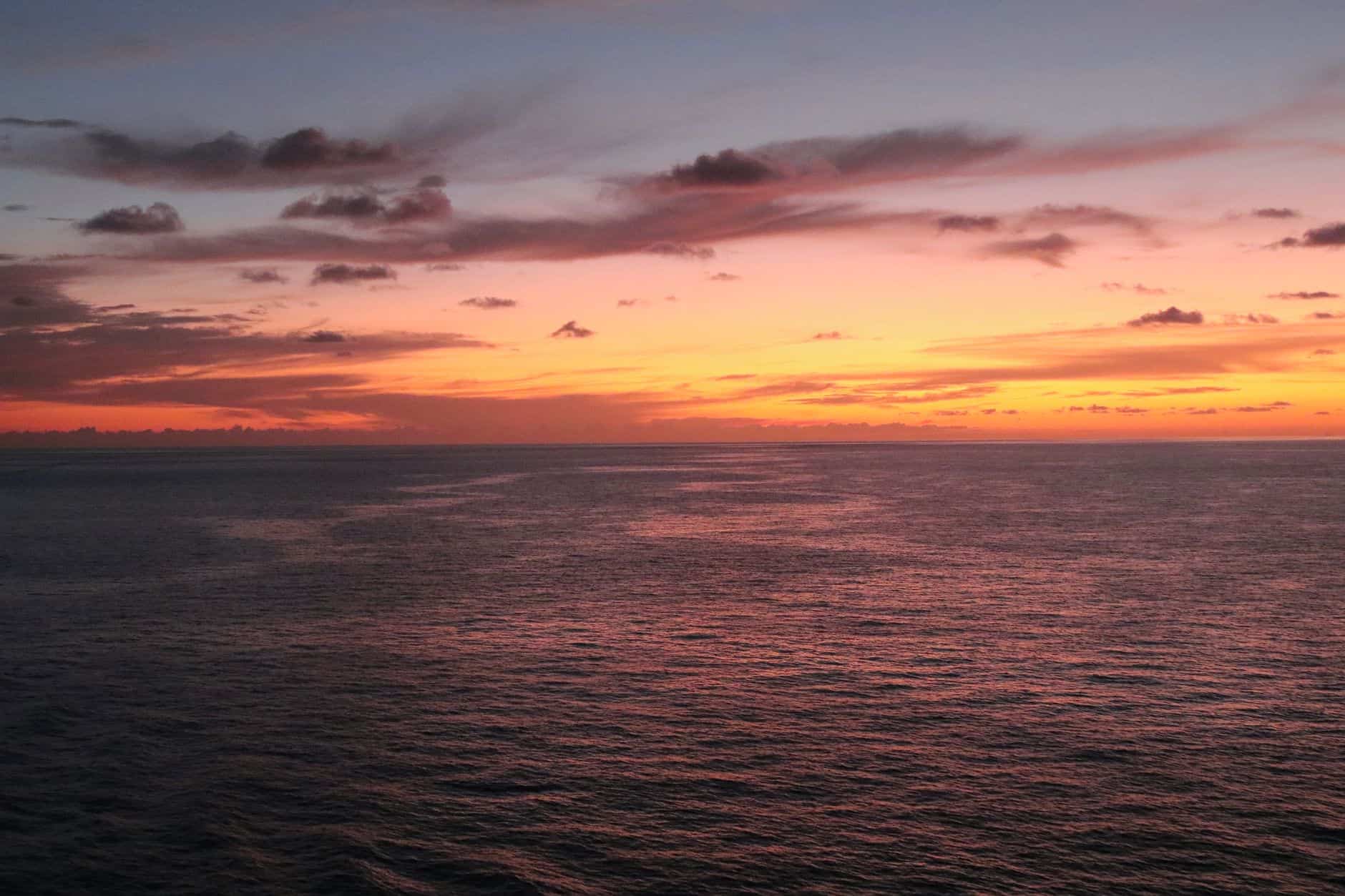 sunset travel peaceful