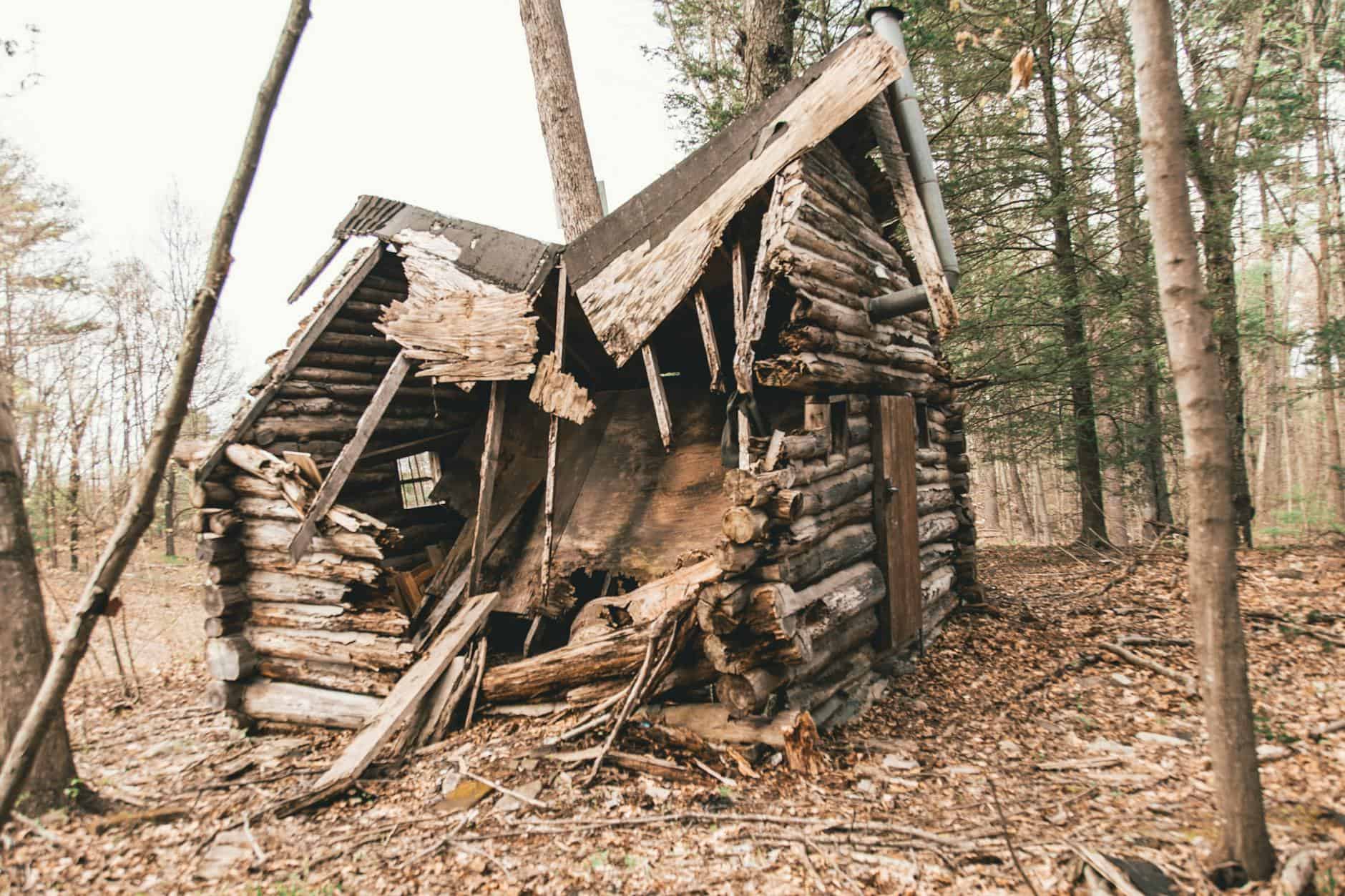 empty cabin fall