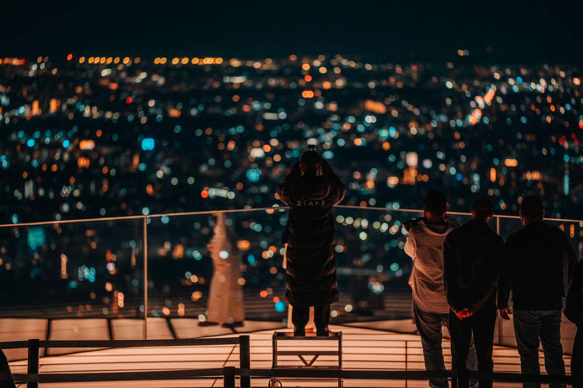 Tokyo city lights