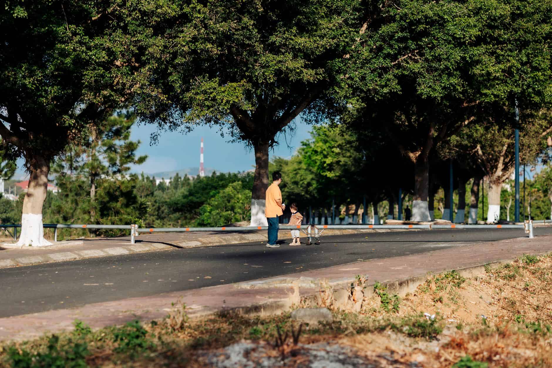 family roadside scenic