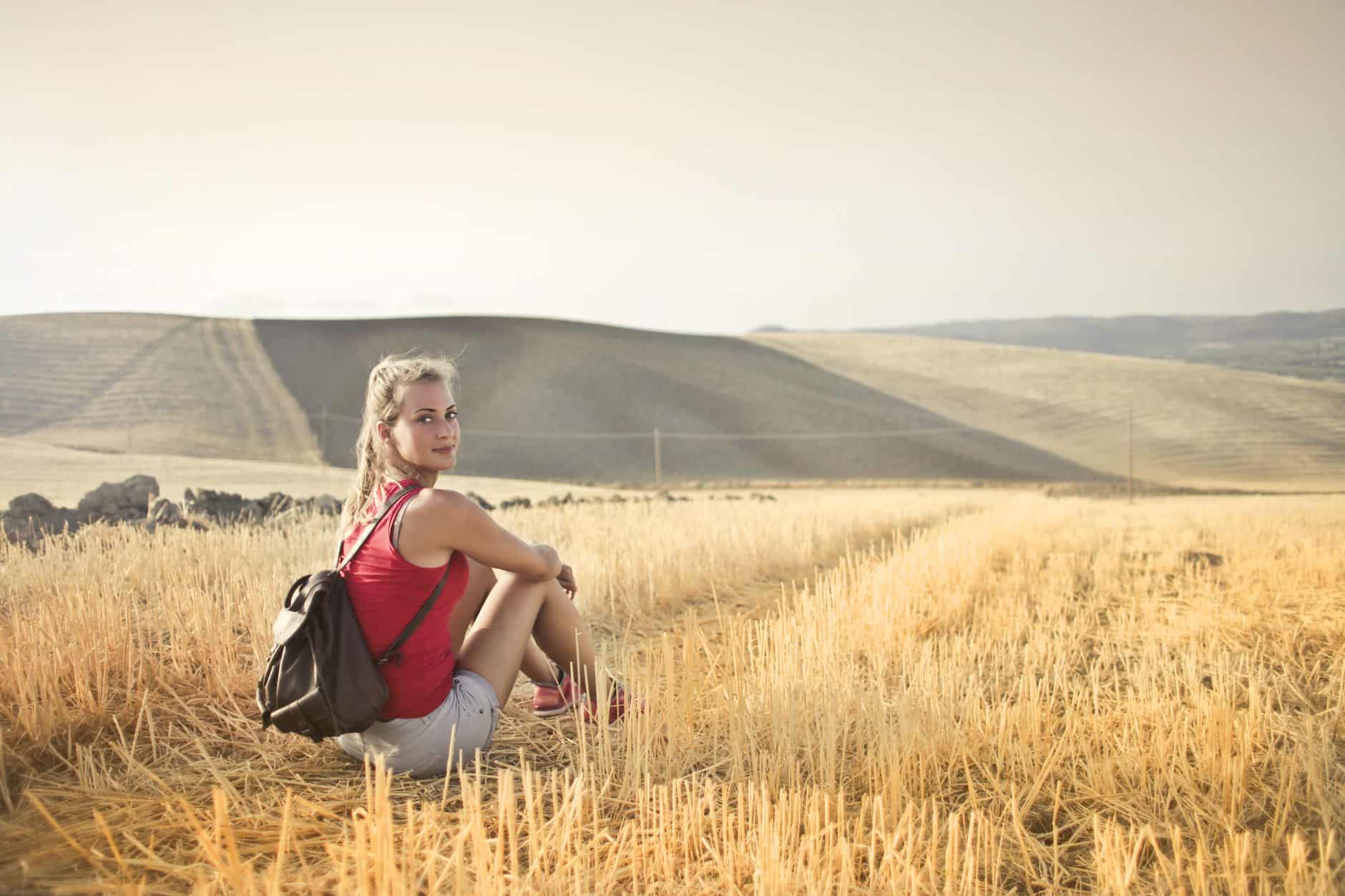 solo traveler alone