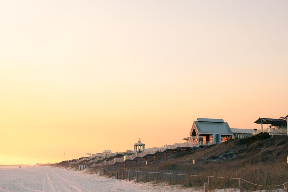 Small beach cottage on stilts Gulf Coast