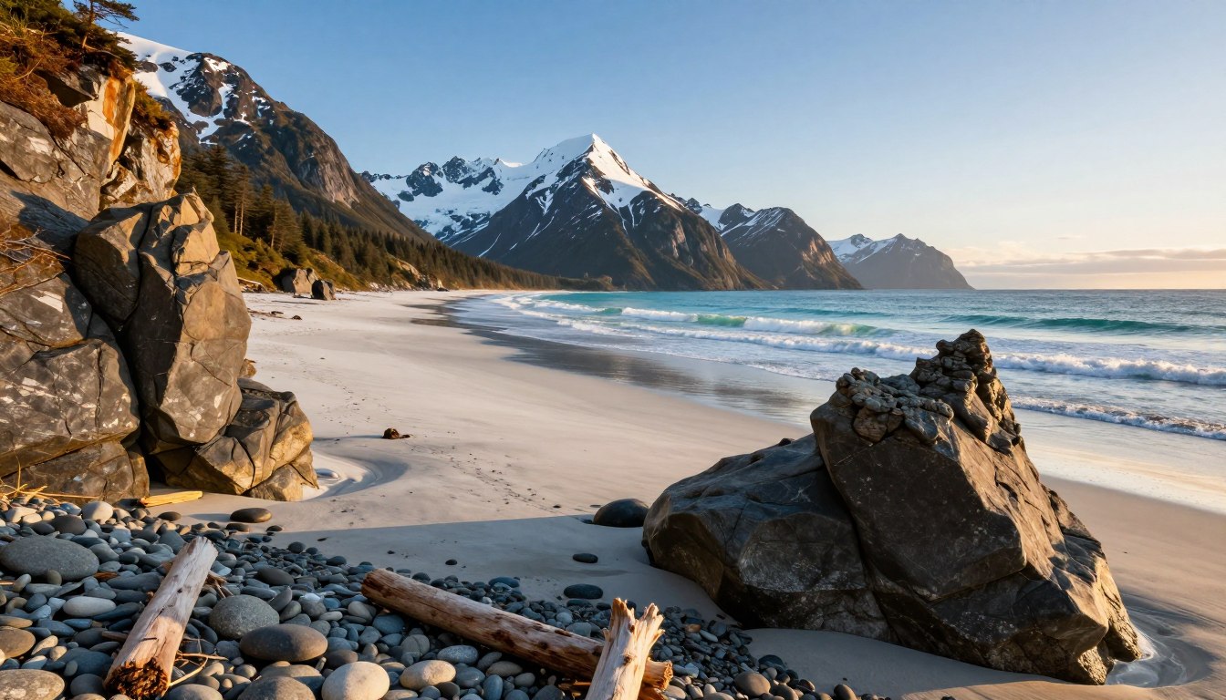 best beaches in Alaska