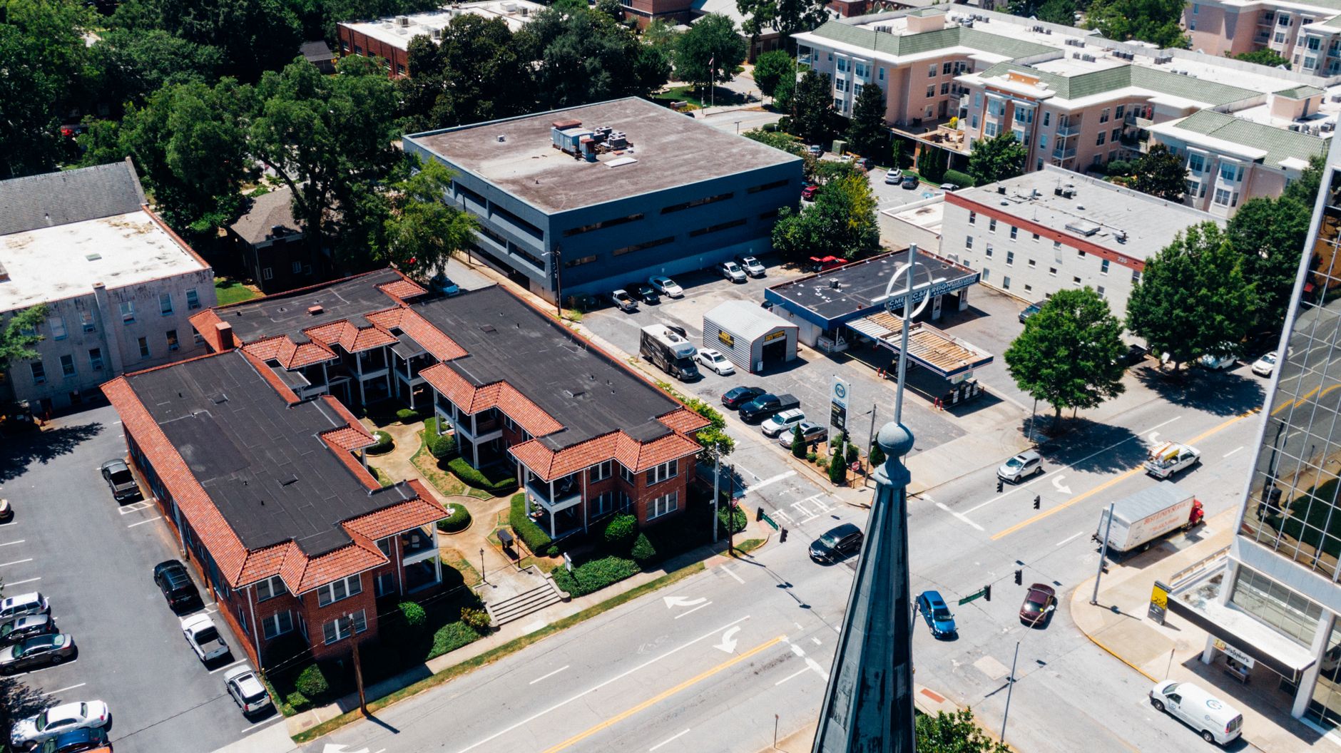 Decatur Georgia downtown square courthouse