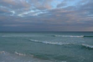 Coastal highway along the Florida Panhandle
