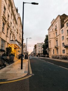 hotel neighborhood city street