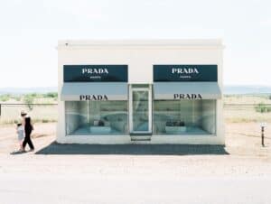Donald Judd minimalist sculptures at Chinati Foundation Marfa