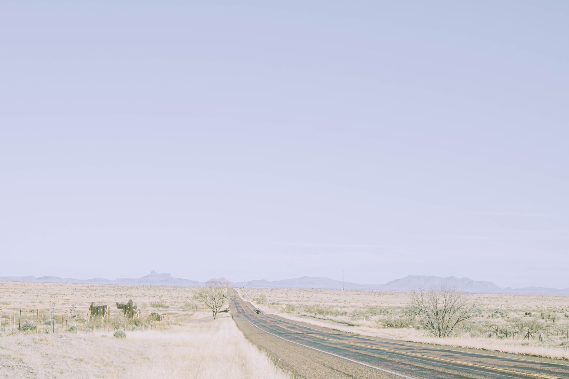 Marfa Texas ranch land desert landscape