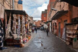 Marrakech Morocco medina souk market