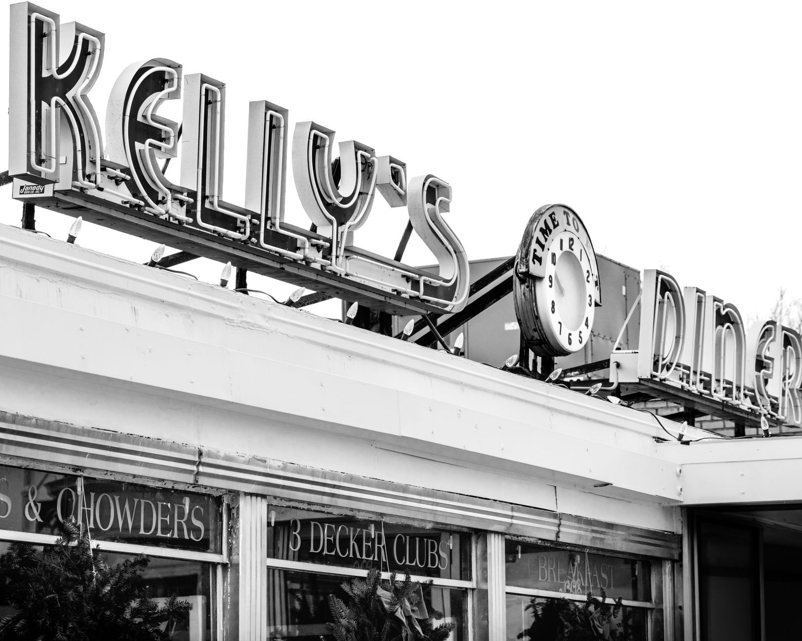 Classic stainless steel diner exterior in New Jersey